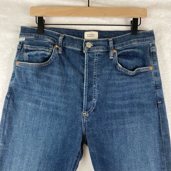 Citizens Of Humanity Jolene High Rise Vintage Slim Jeans Women's 31 Undercurrent - Picture 6 of 15
